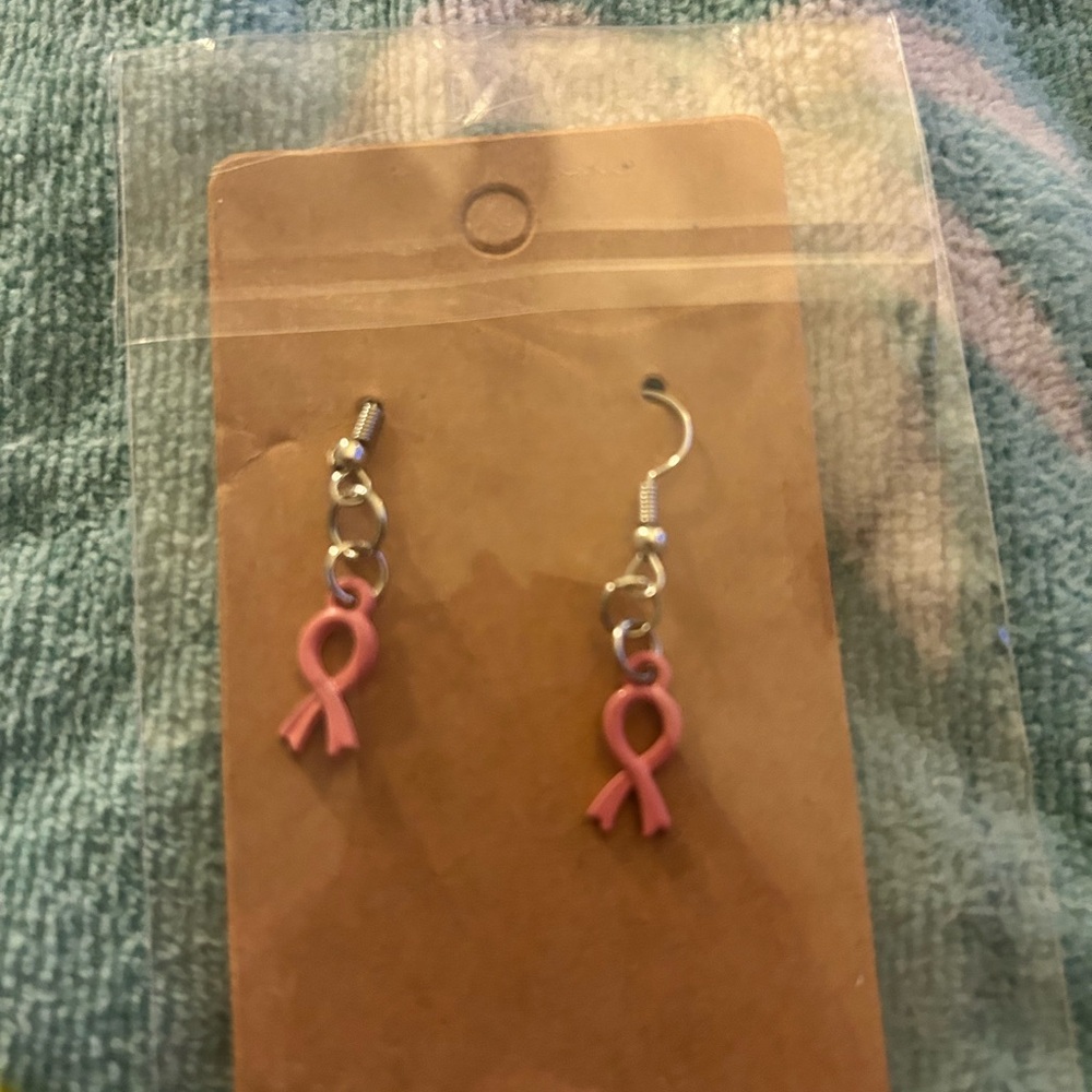 Breast cancer awareness Earrings